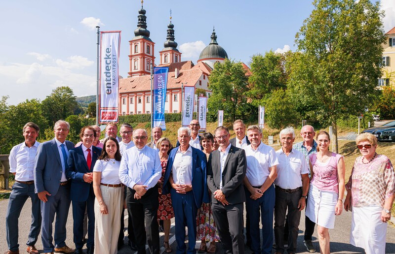 In Graz-Mariatrost bewegt sich was ... / Sonntagsblatt/Gerd Neuhold, Gerd Neuhold Einen interessanten Akzent setzte man beim „Entwicklungsprojekt MARIATROST 2030“.