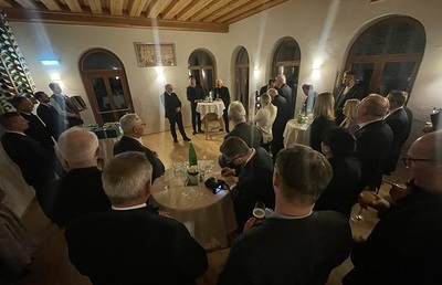 Landeshauptmann Mario Kunasek lud die Mitglieder der österreichischen Bischofskonferenz zum Empfang ins Feistritztal.